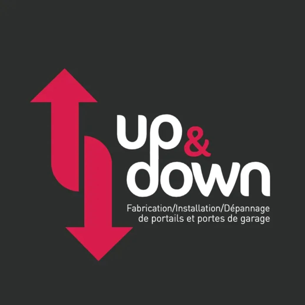 graphisme du logo up an down